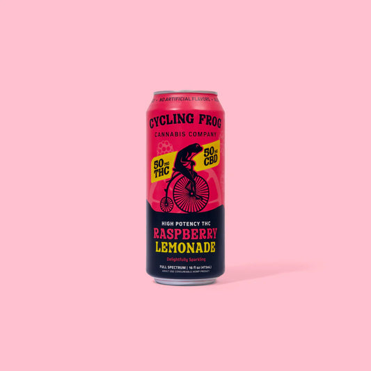 Cycling Frog - Raspberry Lemonade (Sparkling THC Seltzer)