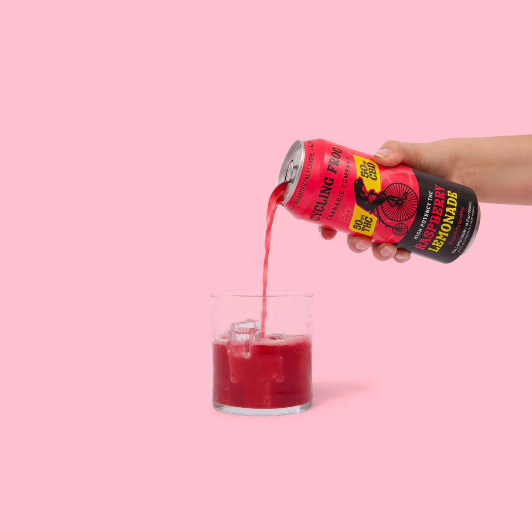 Cycling Frog - Raspberry Lemonade (Sparkling THC Seltzer)