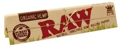 Raw Organic Hemp King Size Rolling Papers