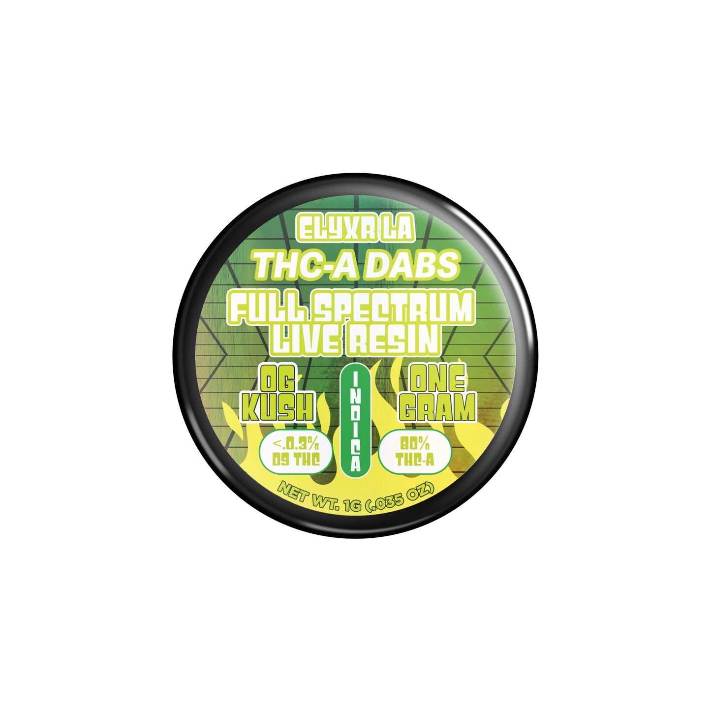 80% THC-A Full Spectrum Live Resin Dabs (Badder)