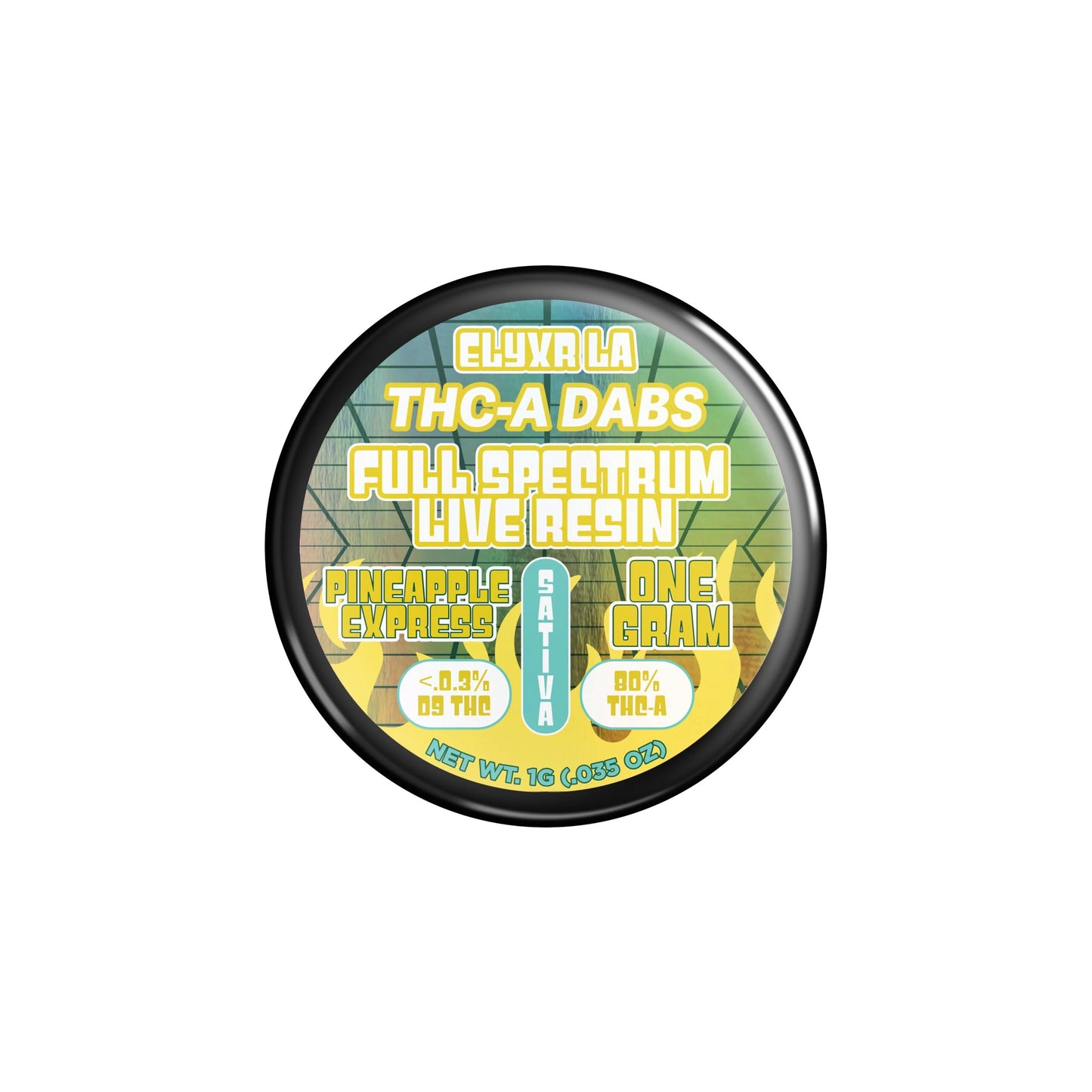 80% THC-A Full Spectrum Live Resin Dabs (Badder)