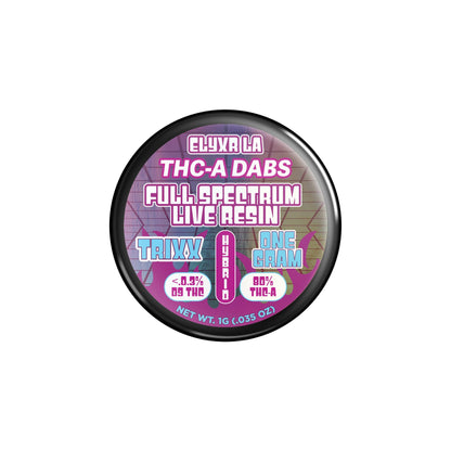 80% THC-A Full Spectrum Live Resin Dabs (Badder)
